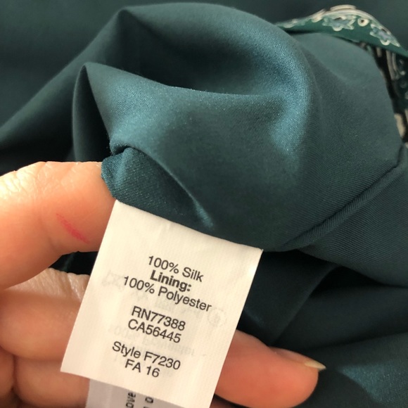 Madewell Bell Sleeve Silk Shift dress - Picture 6 of 7